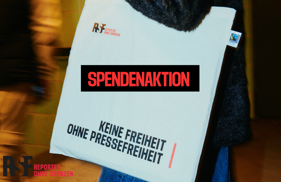 Stofftasche für die Dauerspende