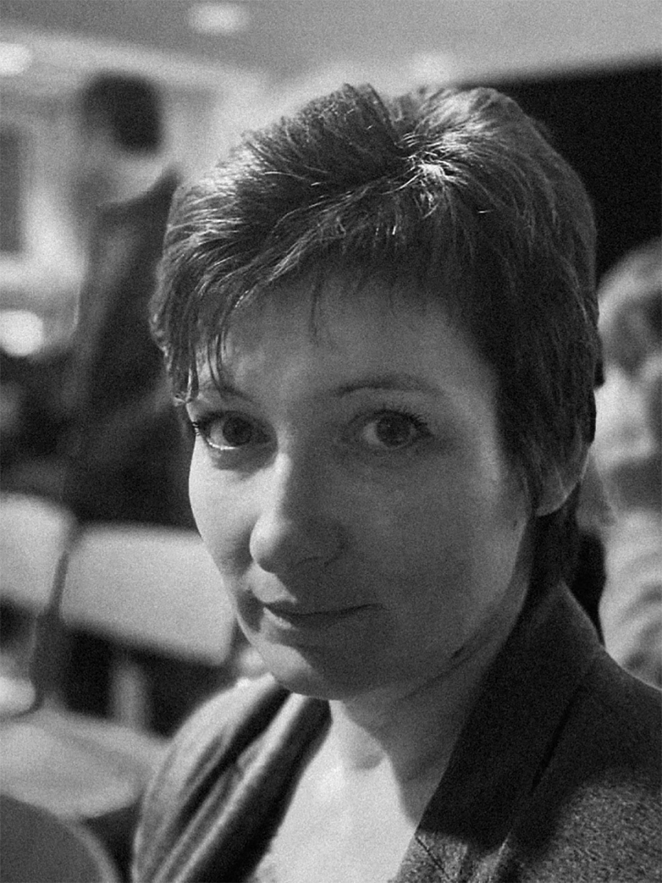 Die Journalistin Yulia Berezovskaia, Russland.