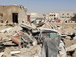 Folgen von Luftangriffen in Sanaa