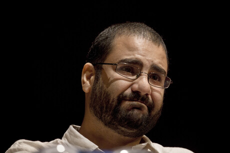Der Blogger Alaa Abdel Fattah, hier im Jahr 2014