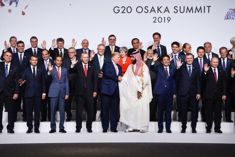 Gruppenfoto der G20