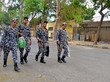 Ägyptische Polizisten