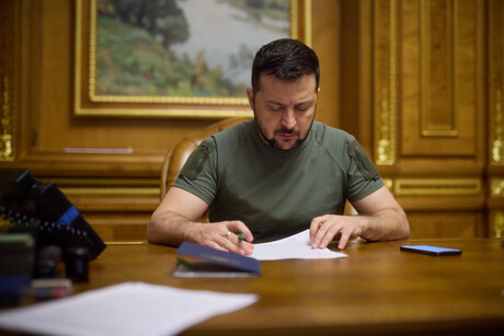 Ukraine: Wolodymyr Selenskyj hat ein neues Mediengesetz unterzeichnet.