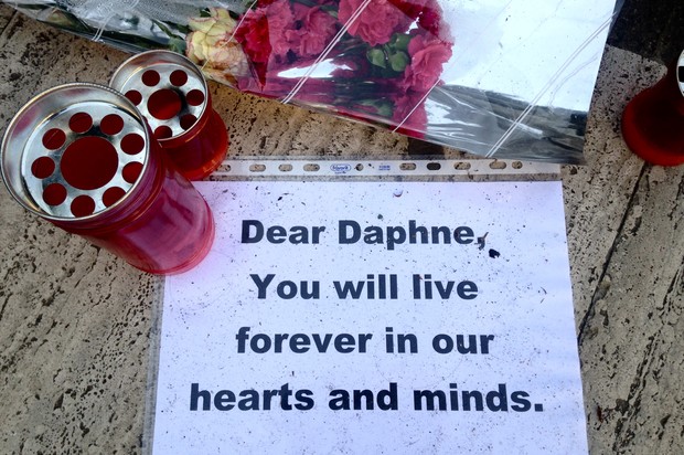 Malta, Gedenkstätte für Daphne Caruana Galizia