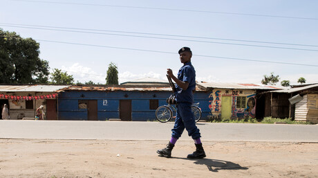 Polizist in Burundi