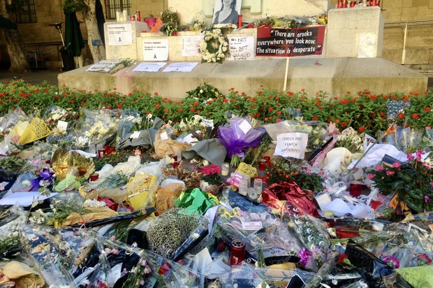 Malta, Gedenkstätte für Daphne Caruana Galizia