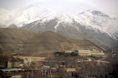 Blick auf das Gefängnis in der iranischen Hauptstadt Teheran